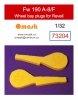 Omask 73204 Fw 190 A-8/F wheel bay plugs (for Revell) 1/32